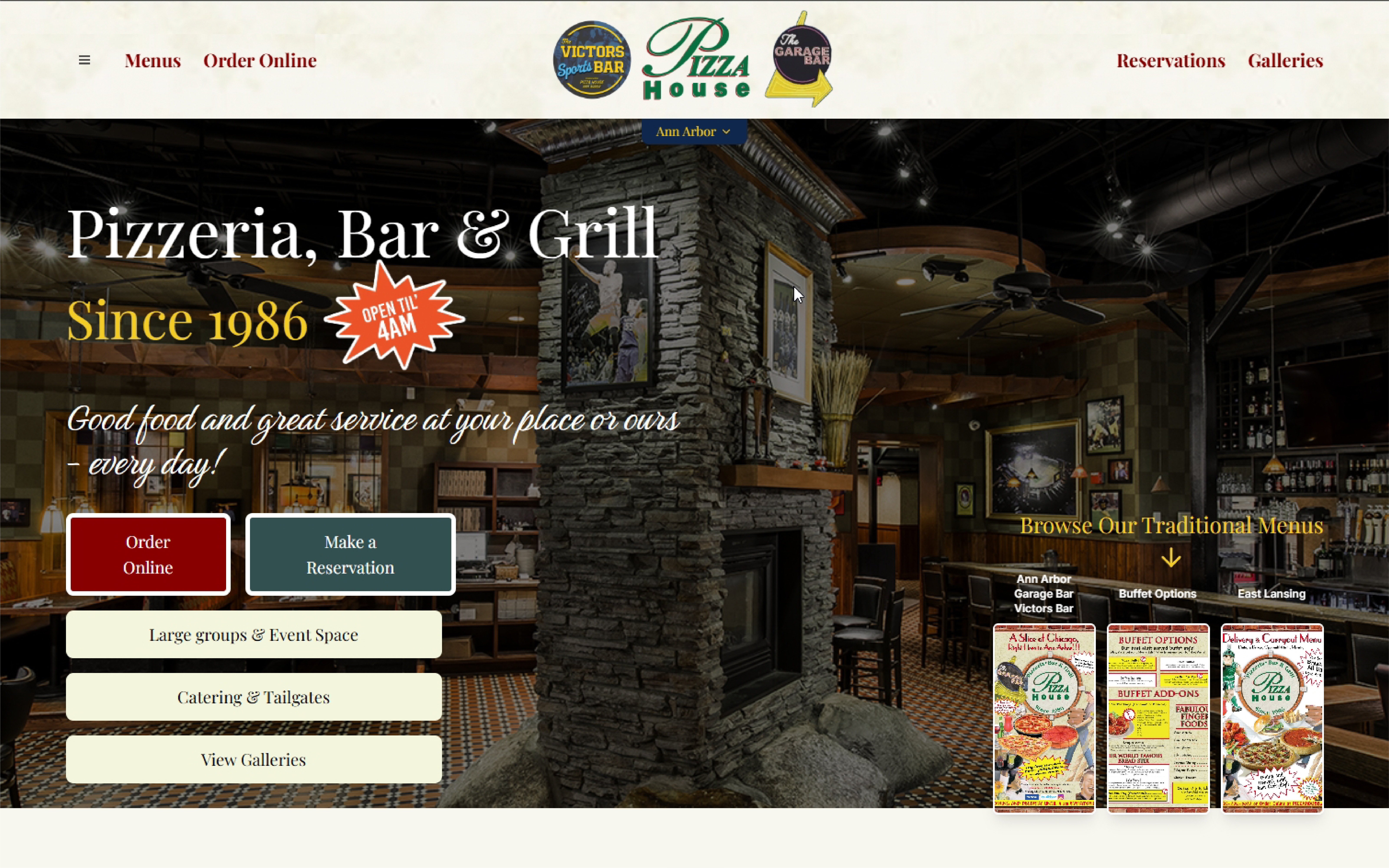 Pizza House web sitesi